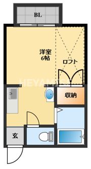 プチメゾン旭の間取り画像