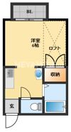 プチメゾン旭の間取り画像