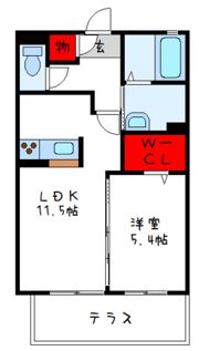 シャーメゾン和郷Aの間取り画像