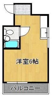 ジュネス三萩野の間取り画像