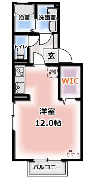メゾンジュネスの間取り画像