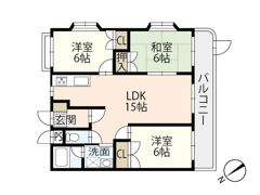 グローバルハイツの間取り画像