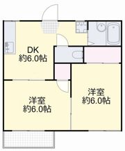 ローゼハイツの間取り画像