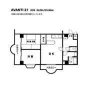 アヴァンティ21の間取り画像