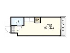 FORWEST宇品の間取り画像