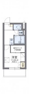 レオパレスヴィルヌーブ川崎Aの間取り画像