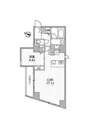 GranDuo下北沢12の間取り画像