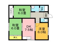 サンハイツKの間取り画像