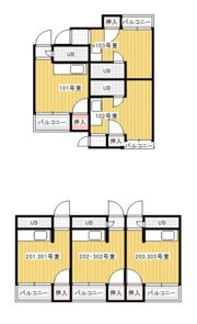 コート宮脇Ⅴの間取り画像