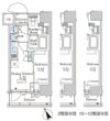 パークアクシス日本橋茅場町ステーションゲートの間取り画像