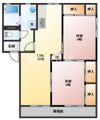 ディアス池田C棟の間取り画像