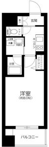 メイクスデザイン新宿の間取り画像