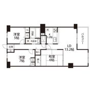 パティオ外院Ⅱの間取り画像
