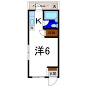 コーポ・ハッピーの間取り画像