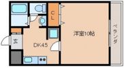 フリックコートSYОの間取り画像