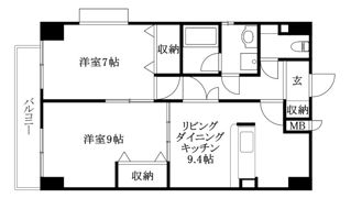 AXiS空港通の間取り画像
