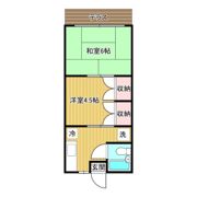 グリーンヒル秀和の間取り画像