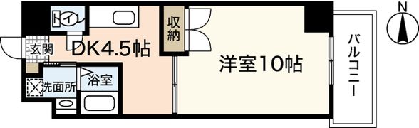 ヴァンサンク堺町の間取り画像