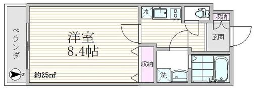 エスジーコート中板橋の間取り画像