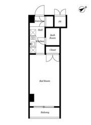 グリーンロード中台の間取り画像