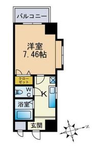 グランシャリオ箱崎の間取り画像
