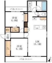 FUJISTAR西山元町の間取り画像