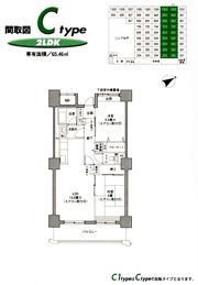 鶴見イーストリバーの間取り画像