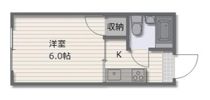 岡住マンションの間取り画像