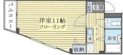 荻窪弐番館の間取り画像