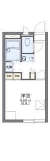 レオパレスアミニティの間取り画像