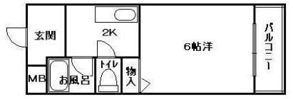 サンシャイン曙の間取り画像
