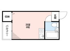 ヴィクトリアハイツ牧野の間取り画像