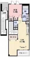 Polaris峯 Bの間取り画像