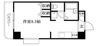 アルバートル亜沙野2の間取り画像