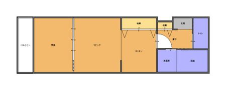 Ra ism GIONの間取り画像