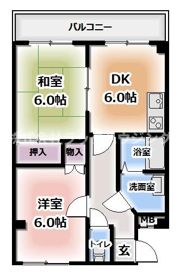 レスターテⅣの間取り画像