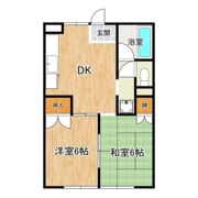 リベルテ翠川の間取り画像