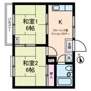 カーサフドウの間取り画像
