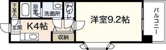 ウィンディア楽々園の間取り画像