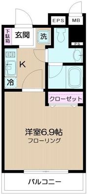 サンパティーの間取り画像