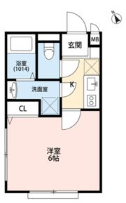 アムールアローの間取り画像