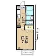 レスポワールの間取り画像