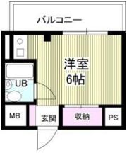 ハイツ岩本の間取り画像