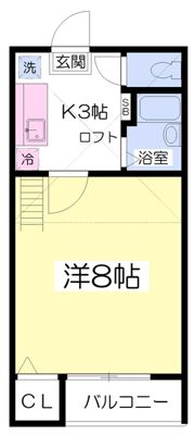 ロハス九品寺の間取り画像