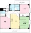 エステート小山第二の間取り画像