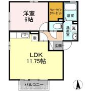 メゾンパークスの間取り画像