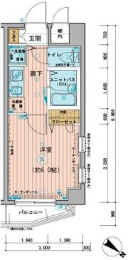 メインステージときわ台の間取り画像