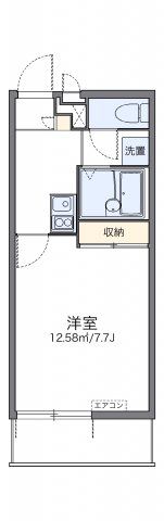 レオパレスマックハウスの間取り画像