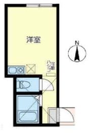 ユナイト横浜ブライトンの間取り画像