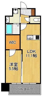 アクシオ北九州の間取り画像